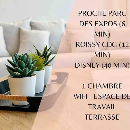 Le Roof - Parc Des Expos - Roissy Cdg Apartamento Villepinte (Seine-Saint-Denis)